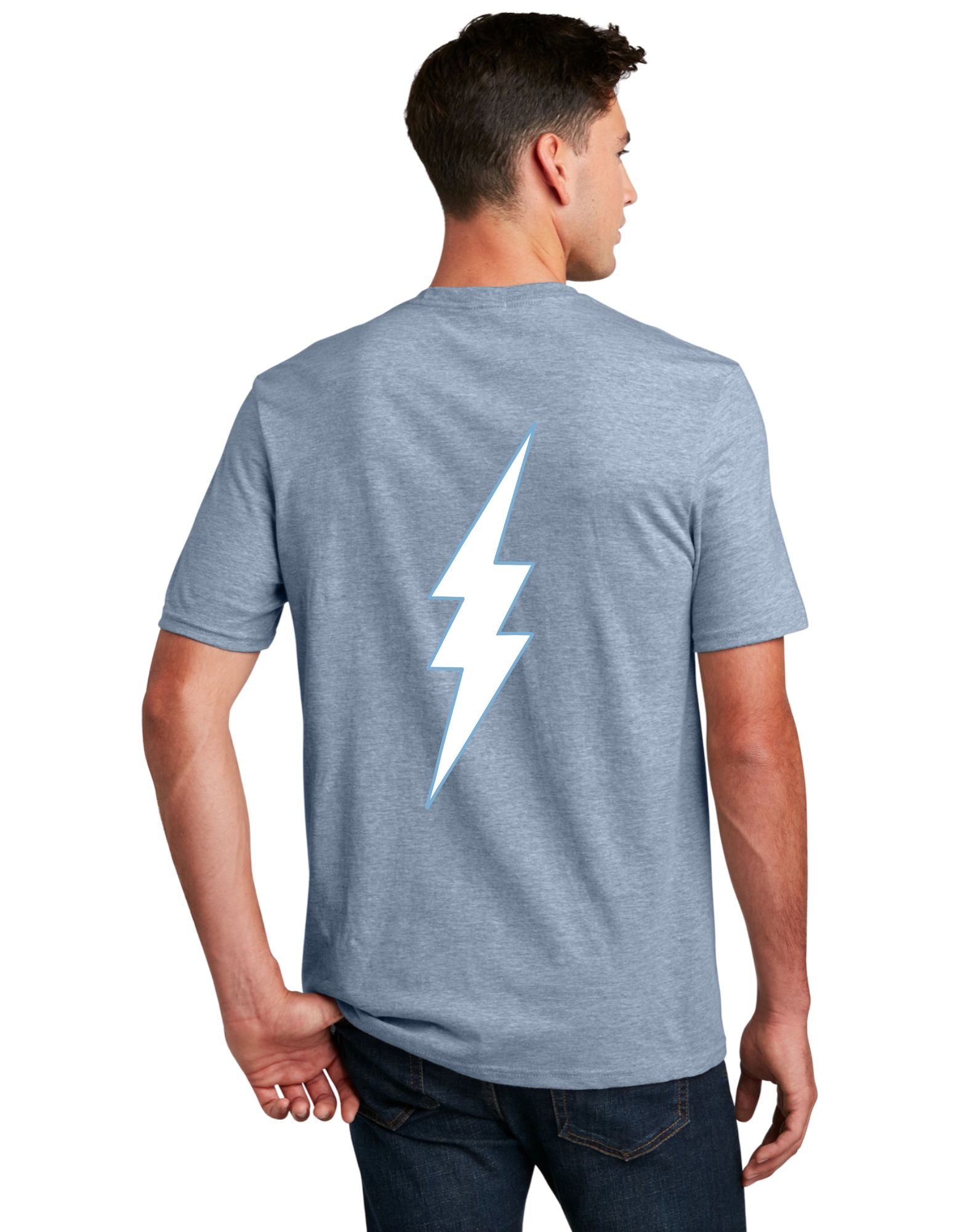 Signature Classic Tee - Blue Lightning