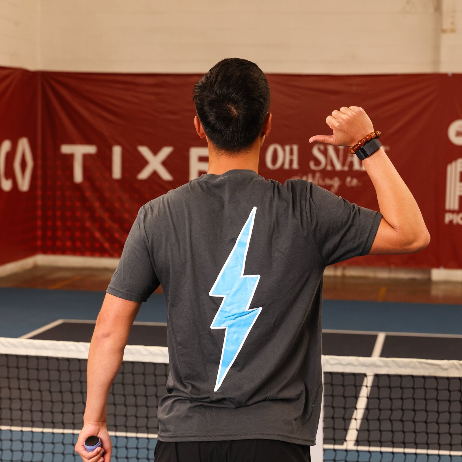 Golden Bolt Tee - Thunder