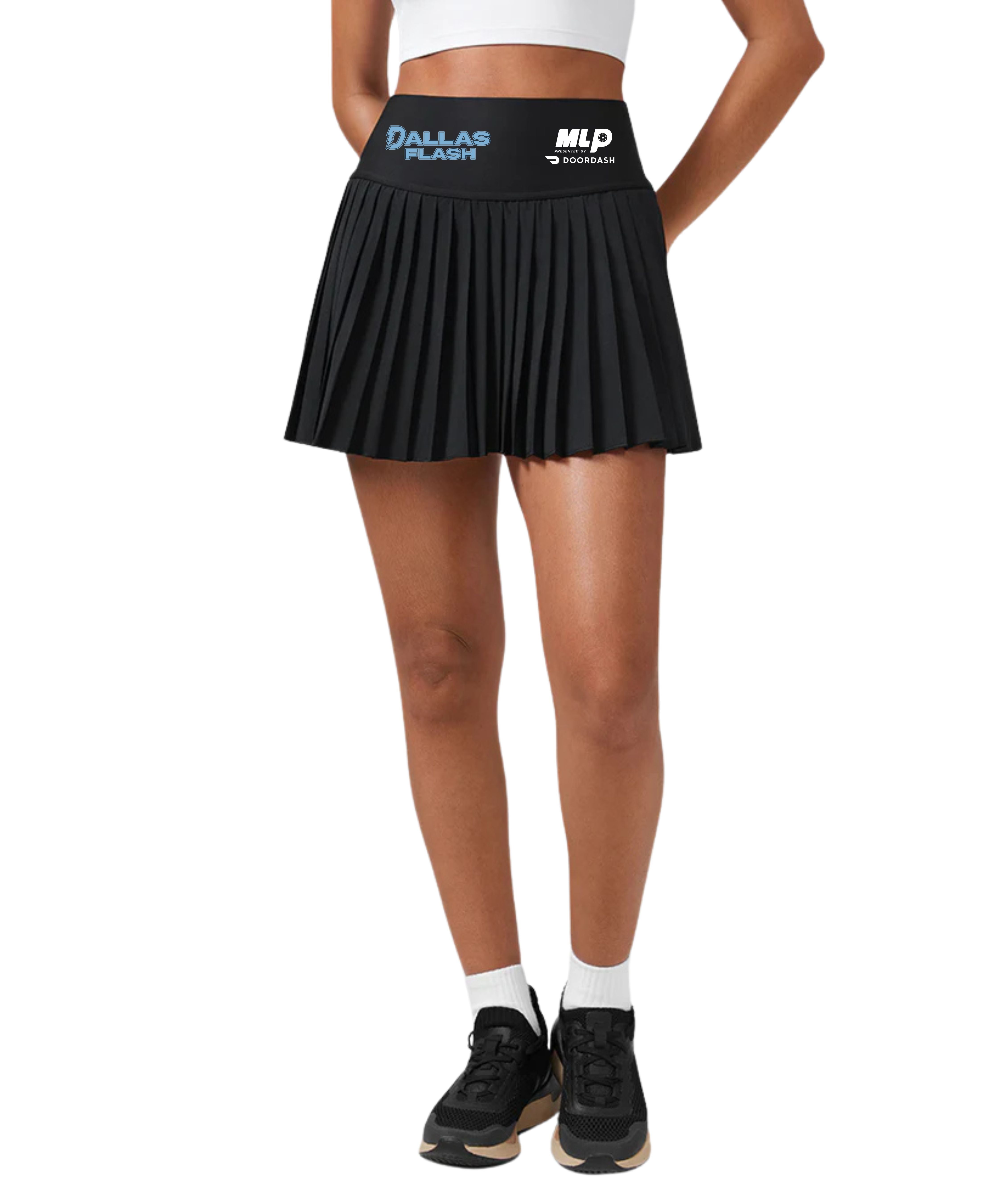 Signature Pleated Skirt - Storm