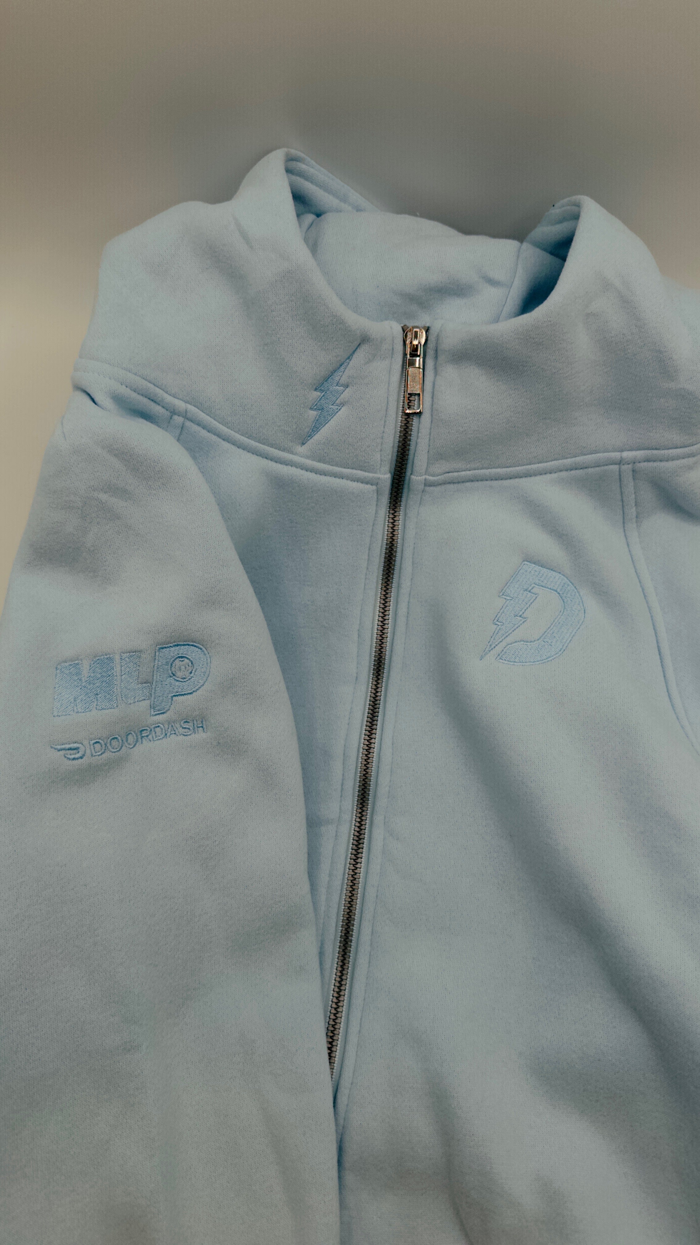 Cropped Hoodie - Rain