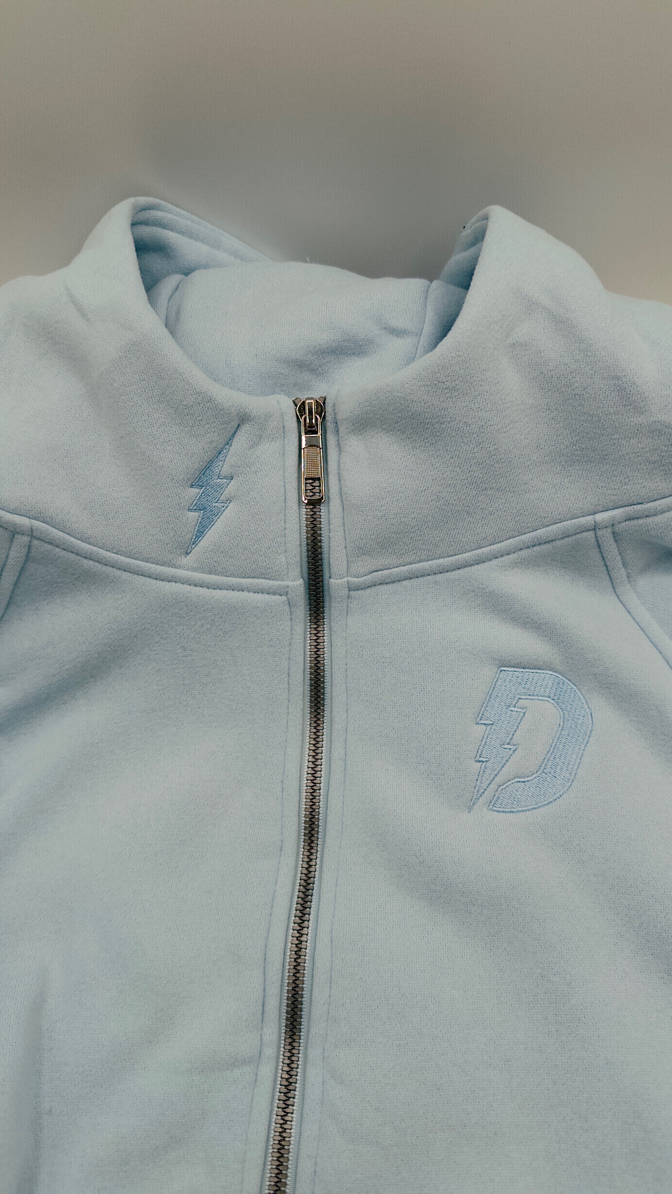 Cropped Hoodie - Rain – Dallas Flash