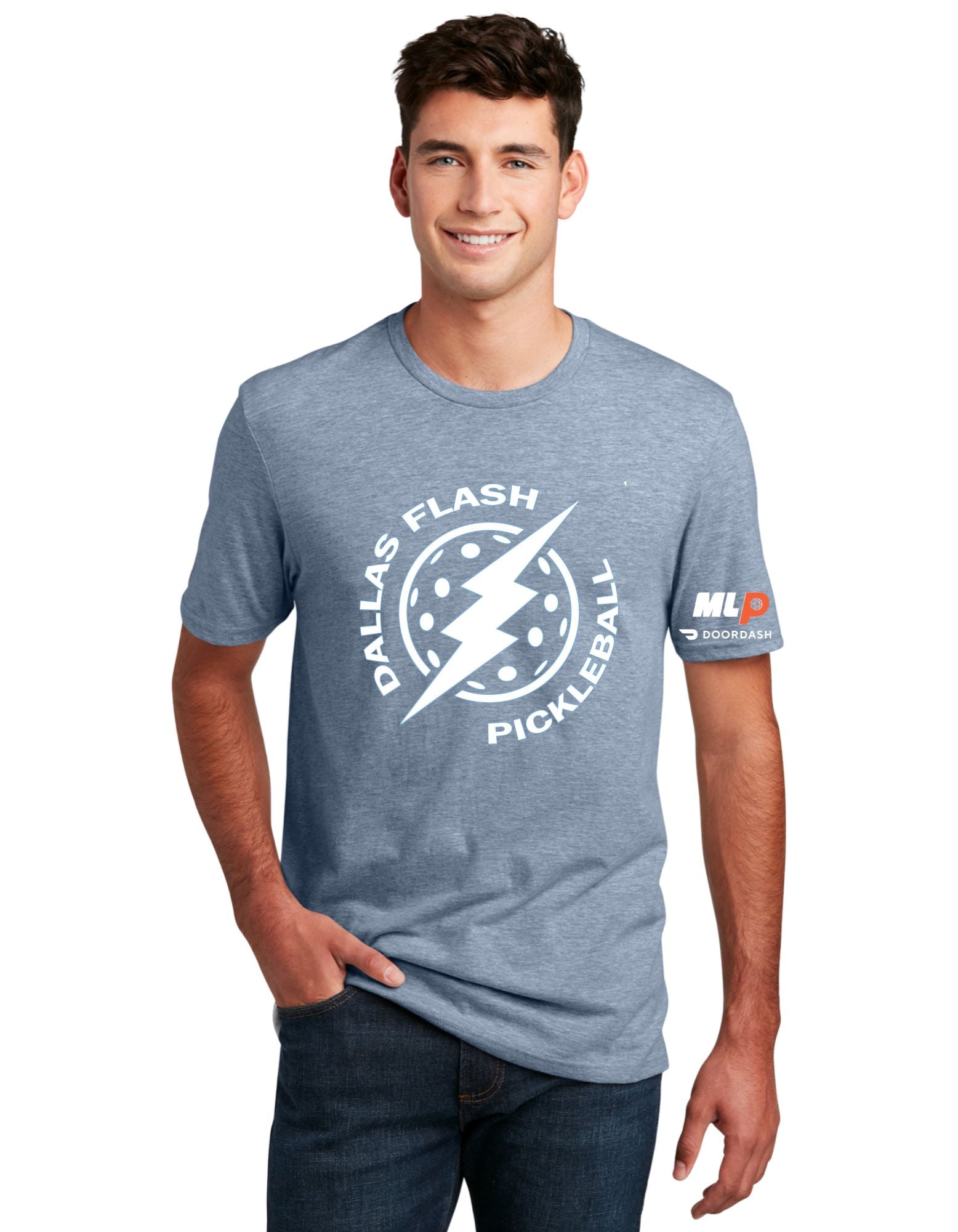 Bolt Tee - Blue Lightning
